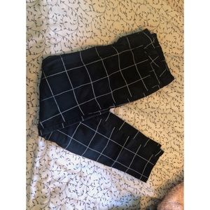Gap Slim City Checkered Pants size 8R